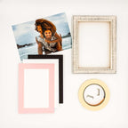 6x8 Mat for 8x10 Frame - Precut Mat Board Acid-Free Show Kit with Backing Board, and Clear Bags Soft Pink 6x8 Photo Matte Made to Fit a 8x10 Picture Frame Matboard for Framing, Pack of 100 Mats