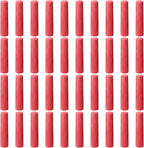 40 Pcs Sidewalk Chalks for Kids Non Toxic Jumbo Chalk for Party Gift Outdoor Art Classroom Play Painting (Red)