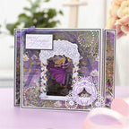 Cutting Dies Metal Stencils Scrapbooking Tools DIY Embossing Template for Paper Card Making Album Arts Crafts Supplies (Fairy carriage-8x6.8cm)