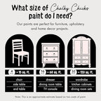 Chalky Chicks All-in-One Chalk Paint for Furniture or Cabinet - 16 Fl Oz - Matte Finish Paris Pink for Metal, Wood Furniture Paint - No Sanding All-in-One for Home Decor & Crafts, USA Made
