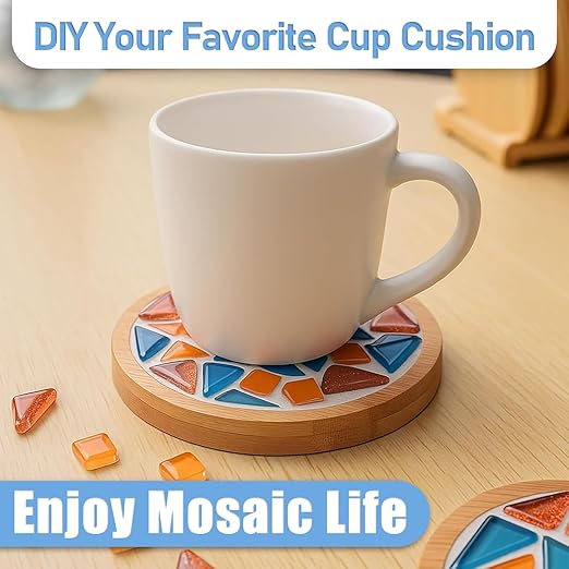 Mosaic Crystal Grout, Mosaics Tile Tools, Mosaic Tile Accessories – Essential for Handmade Grouting and Perfect for DIY Craft Projects (White, 4.5oz)