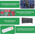 YZ LED Wireless Football Scoreboard, Electronic Scoreboard with Remote, Digital Scoreboard Football Score Keeper for Outdoor/Football Training/American Football Games/Rugby Ball