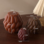 3 Pack Spiral Ball Cylinder Soap & Candle Mold - 3 Size - Silicone 3D Molds for Candy & Home Decor - Resin Casting & Making Molds
