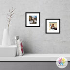 Mat Board Center, Pack of 20, 16x16 for 12x12 White Photo Picture Mats - Acid Free, 4-ply Thickness, White Core - for Pictures, Photos, Framing