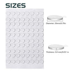 Adhesive Stick dots Two-Sided Sided Mounting Putty Stick Tack for Wall Hanging Crafts Balloons Festival Party Decorations,Clean Removable(0.79"*0.79"-420)