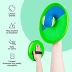 EVERICH Upgraded Toss and Catch Ball Game Set - Indoor and Outdoor Games for Kids 3-12, Beach Sand Pool Water Toy Includes 6 Paddles 6 Sticky Balls, Great Birthday Easter Gifts for Boys Girls