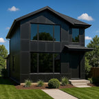 Rockrose Professional Blackout Home Window Tint Film - Sun Blocking Privacy Cover for Home Offices - Room Darkening Sun Light Blocker - 24 in X 100FT - Total Blackout