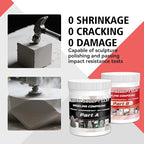 Epoxy Sculpt Clay, Self-Hardening Model Magic Sculpt Epoxy Clay, A&B 2 Part Epoxy Putty, Modeling Compound Sculpting Clays for Sculpting, Modeling, Repairing, Filling, Building, 1 Pound, Natural