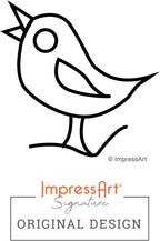 ImpressArt - Song Bird Signature Metal Design Stamp, 6mm