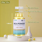 Mica Powder,7.05OZ（200g）,Light Yellow Mica Powder Pigment for Epoxy Resin，Lip Gloss，Car Paint，Dye，Soap Making，Nail Polish,Epoxy Resin,Candle Making,Bath Bombs
