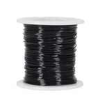 Tenn Well 20 Gauge Aluminum Wire, 328 Feet Soft Craft Wire for Jewelry Making, Beading, Sculpting, Bonsai Training, Crafting (Black)