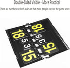 Portable Digital Scoreboard, Ping Pong Score Keeper Scoreboard for Tennis Soccer Football Sports, Sports Supplies Score Board for Games, Best Coaches Gifts Idea for Men, Boys