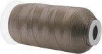 Mandala Crafts Taupe Heavy Duty Thread - 1500 Yds Tex 70 Thread for Sewing Drapery Jeans Leather Hair Outdoor Marine Upholstery