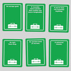 Danger The Game: The Card Game of Bizarre Dangers and Rescues - Family & Adult Game Night - Easy to Learn - Party Games - Family Board Games - 3+ Players