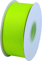 ITIsparkle 11/2" Inch Grosgrain Ribbon 25 Yards-Roll Set For Gift Wrapping Cake Decoration Party Favor Hair Braids Hair Bow Baby Shower Decoration Floral Arrangement Craft Supplies, Apple Green Ribbon
