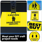 5PCS Laser Engraving Double Color ABS Plastic Sheet,Two-Tone Laserable Engraving Plastic Sheets for Name Badge,Office Label,Laser Artistic Product,Size 11.73" x 11.73",Lemon Yellow/Black