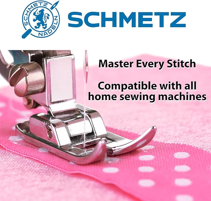 SCHMETZ Universal Sewing Machine Needles - Size 90/14, 5-Needle Cards, Pack of 5