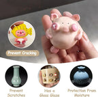 200ml Air Dry Clay Glaze, Clear Clay Varnish for Air Dry Clay Pottery, Waterproof and Scratch Resistant, Design for Air Dry Clay (Matte Varnish), 200ml/Matte