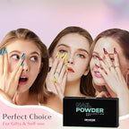 Gold Silver Chrome Nail Powder, 24 Colors White Pearl Unicorn Iridescent Holographic Nail Chrome Powder, Red Blue Green Black Purple Rose Gold Metallic Mirror Chrome Powder for Nails Glitter Pigment