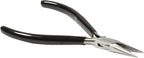 The Beadsmith Chain Nose Pliers – Serrated – Extra Fine Tips – 4.5 inches (114mm) – PVC Grip Handle with Double Leaf Springs – Jewelry Making Tool for Creating Bracelets, Earrings and Necklaces