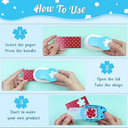Flower Hole Punch for Paper Craft Size Out 2-Inch, Cherry Blossoms Punches, Craft Lever Punch Handmade, Tool Flower Punch for Scrapbook, Festival Cards, DIY Arts