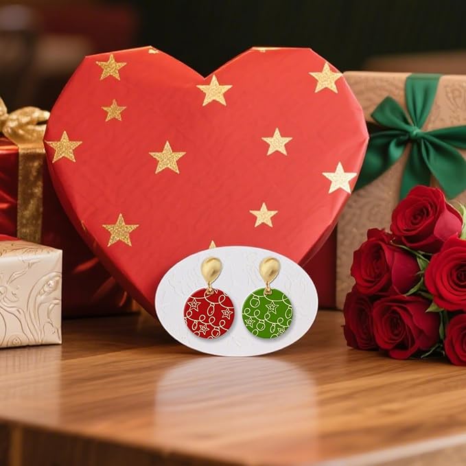 CHGCRAFT 4 Pcs Christmas Elements Polymer Clay Texture Sheets Snowflakes Silicone Texture Stamp Pine Trees Clay Texture Mat Modeling Pattern Pad Sheets for Jewelry and Earrings Tools, 5.5x5.5 inch