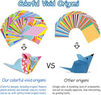 hapray Origami Kit for Kids Ages 5-8 8-12, with Guiding Book, 152 Paper with 72 Patterns, DIY Art and Craft Projects, Beginners Children's Day Gift Boy Girl