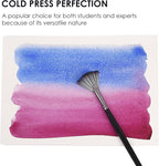 Fingraspuro Watercolor Paper Pad 9x12 Inch, 30 Sheets, 100% Cotton, Acid-Free, Cold Pressed, for Painting, Drawing, Art Journaling, Professional Artist Quality