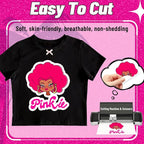Lovein-Pinkie Heat Transfer Paper for Dark Fabric, Iron on Transfer Paper for Inkjet Printer & Teflon Sheets for Heat Press Machine (Mix Pack, 20 Sheets, 8.5x11'')