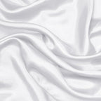 RUDONG M White Satin Fabric by The Yard, 1 Yard x 60 Inch Wide Silky Charmeuse Satin Fabric, Soft Satin Fabric for Wedding Decorations, Bridal Dress, Sewing, Accessories, DIY Crafts