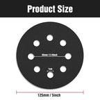 100 Pcs 5 inch Wet Dry Sanding Discs Grit 100 Hook and Loop 8 Hole Silicon Carbide Orbital Sander Sandpaper