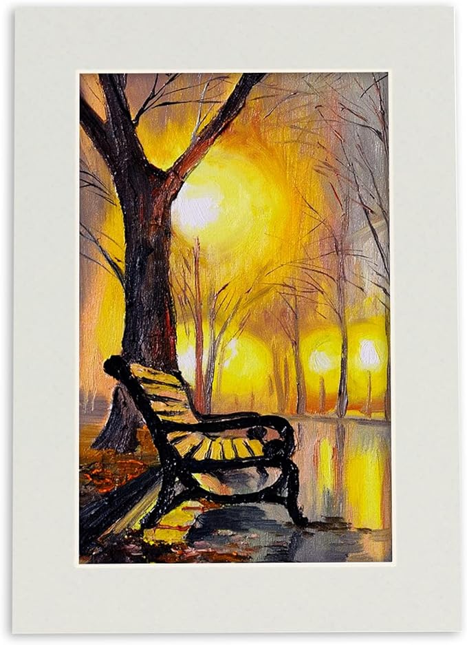 8x10 Mat for 6x8 Photo - Precut Grey Picture Matboard for Frames Measuring 8 x 10 Inches - Bevel Cut to Display Art Measuring 6 x 8 Inches - Acid Free ONE MAT with Backing Board & Clear Bag