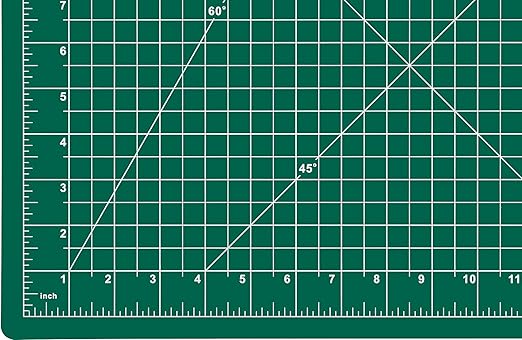 Dahle Vantage 10474 Premium Self-Healing Cutting Mat, 36"x48", 1/2" Grid, 5 Layers for Max Healing, Perfect for Crafts & Sewing, Green