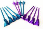Resin Mixer Paddles,12 PCS Drill Mixing Attachment,Reusable Paint Mixer for Drill, epoxy drill paddles drill mixer Drill Attachment Resin Molds Mixing,Epoxy Tumblers Cups