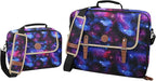 ENHANCE Designer Edition TCG Bag - MTG Shoulder Bag with Customizable Dividers & Accessory Pocket for Deck Boxes, Dice - Card Storage Compatible with Magic the Gathering, Lorcana (Galaxy)