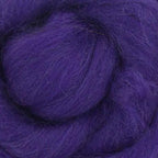 Revolution Fibers Merino Wool Roving | Premium Combed Wool Top | 22 Micron, Perfect for Felting Projects, Spinning, Wall Hangings and Tapestry (Amethyst)