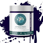 Daydream Apothecary Premium Chalk Style Paint for Furniture, Home Décor, Wood, DIY Interior Projects, Quick Dry, No Prep or Prime Needed, Matte Dark Blue - 8oz