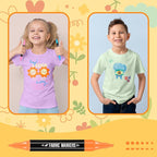 Fabric Markers Permanent for Clothes, 40 Colors Dual Tip with Fine and Chisel Tips Paint Pens for Clothing Canvas Tote Bags T-Shirt and Shoes, Non Toxic Ink for Kids and Adults