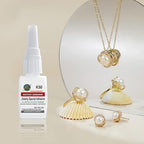 Jewelry Glue 20g, Crystal Glue, Adhesive for Jewelry, Crystal. Instantly Strong Adhesive for bonding Jewelry, Crystal, DIY, Rhinestone, Pearl, Gemstone, Necklace, Bracelet, Earring, Ring.