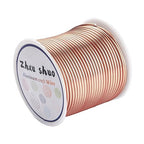 12 Gauge(2mm) Aluminum Wire 35 Yards Anodized Metal Wire for Bonsai Armature Crafting Sculpting Jewelry Craft Making Beading Floral (Copper, 12 Gauge)