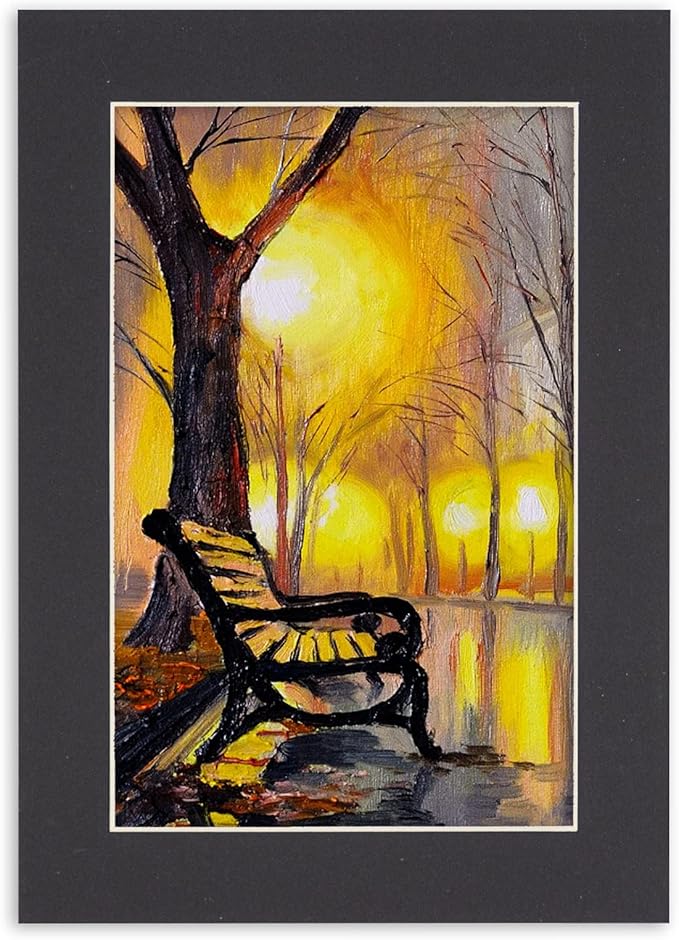 5.5x8.5 Mat for 8.5x11 Frame - Precut Mat Board Acid-Free Black 5.5x8.5 Photo Matte For a 8.5x11 Picture Frame, Premium Matboard for Family Photos, Show Kits, Art, Picture Framing, Pack of 25 Mats
