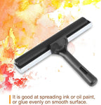 7.8 Inch Soft Rubber Brayer,Rubber Brayer Roller Paint Brush Ink Applicator Art Craft Oil Painting Tool