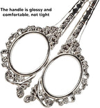 Vintage Embroidery Scissors Set, Comfortable Handle, Stainless Steel, Antique Design, Complete Sewing Kit for Embroidery, Needlework, with Thimble, Threader, and Needle Case