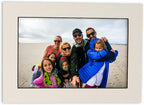 Pack of TEN 11x14 Mats Bevel Cut for 8.5x11 Photos - Acid Free White with Black Core Precut Matboards For Pictures, Photos, Framing - 4-ply Thickness