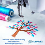SCHMETZ Embroidery Sewing Machine Needles - Precision Needles, Size 75/11, 5-Needle Cards, Pack of 10