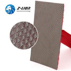 Z-Lion Diamond Abrasive Paper Sheets 400 Grit Diamond Sandpaper Nylon Back for Grinding Stone Glass Ceramic(1 Pcs)