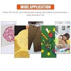 Mini Die Cutting and Embossing Machine for DIY Crafts 3.5" Feed Slot for 3" Paper and Other Materials