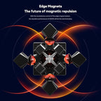 GAN 13 Maglev Frosted Coated, Magnetic Speed Cube 3x3 Stickerless 56mm Magnets Magic Cube Puzzle Toys, GAN Flagship