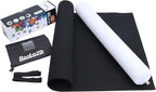 Becko US Puzzle Mat Roll Up with Drawstring Storage Bag, Felt Rollup Mat for Easy Transport & Storage, Portable Puzzle Board Puzzles Saver Keeper for Jigsaw Puzzles Up to 1500 Pieces
