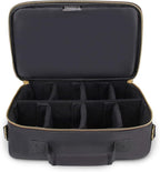 ENHANCE MTG Card Box Storage Case - Deck Holder Card Carrying Case Bag Compatible with Magic MTG Cards , Card Games, Cards Against Humanity - Pencil Loops , Pocket for Dice, & Tokens